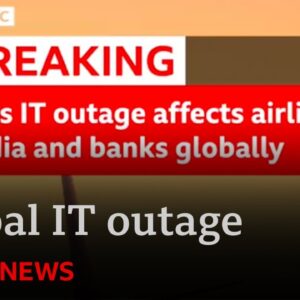 Global IT chaos - CrowdStrike boss warns return to normal will take time | BBC News