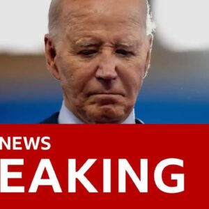Joe Biden abandons presidential race and endorses Kamala Harris  | BBC News