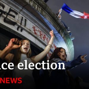 France faces hung parliament after election result | BBC News