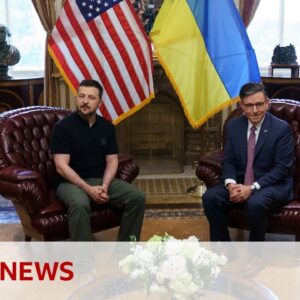 Nato members pledge support for Ukraine membership and increased aid | BBC News