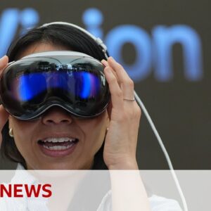 Apple Vision Pro launches in UK, Canada, France, Germany, and Australia | BBC News