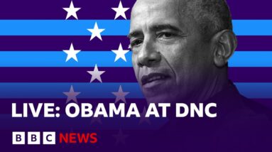 LIVE: Barack Obama and Michelle Obama deliver DNC speeches - BBC News