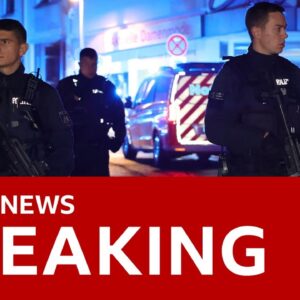 Several killed in knife attack in Solingen, Germany | BBC News