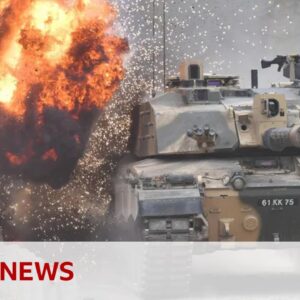 UK-donated tanks used in Ukraine's Russia incursion, BBC told | BBC News