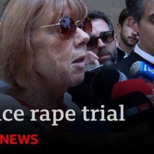 Woman describes horror of learning husband drugged her so dozens of men could rape her | BBC News