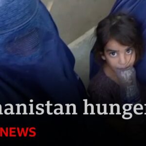 Inside Afghanistan: millions of children suffering extreme malnutrition  | BBC News