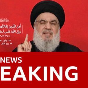 Israeli military says Hezbollah leader Hassan Nasrallah killed in strike | BBC News