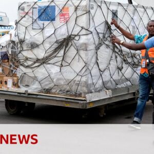 Mpox vaccines arrive in DRC as cases continue to increase | BBC News