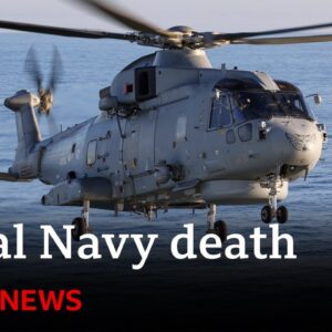 Royal Navy crew member dies in training exercise | BBC News