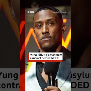 YouTuber Yung Filly's Footasylum contract suspended. #YungFilly #Australia #BBCNews