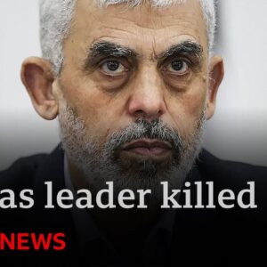 Video footage confirms Hamas leader Yahya Sinwar killed by Israeli forces | BBC News