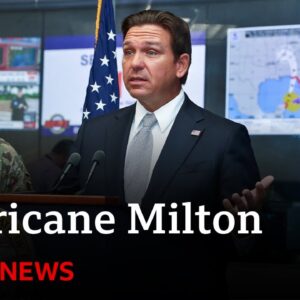 Florida prepares for 'catastrophic impact' of Hurricane Milton  | BBC News