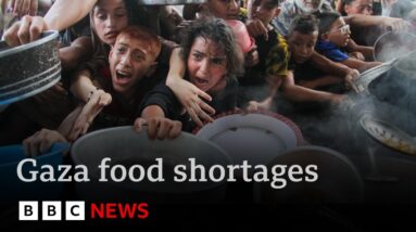 US says “policy of starvation” in Gaza would be “horrific and unacceptable” | BBC News