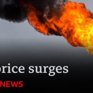 Oil price surges on fears of Israeli strikes against Iran | BBC News