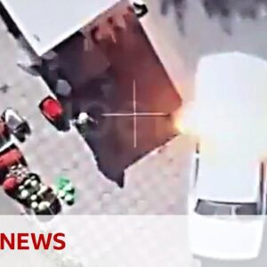 Russian drones hunt Ukraine civilians, evidence suggests | BBC News