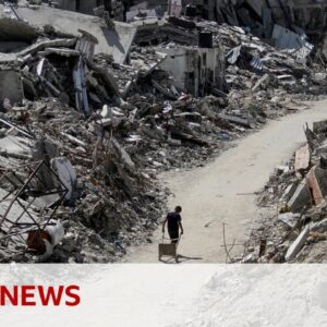 Israeli strikes kill more than 70 in northern Gaza, local officials say | BBC News