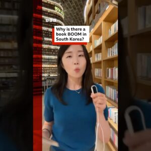 Why is there a book boom in South Korea? #HanKang #Books #BBCNews