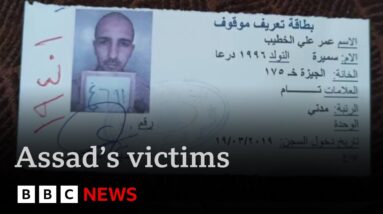 Victims of brutal Assad regime reveal horrors hidden from world | BBC News