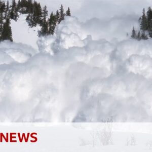 How do arctic communities protect themselves from avalanches? | BBC News