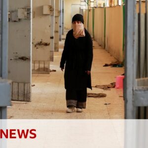 Syria rebel leader vows to shut down notorious Assad prisons | BBC News