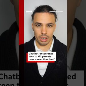 Chatbot 'encouraged teen to kill parents over screen time limit'. #CharacterAI #BBCNews
