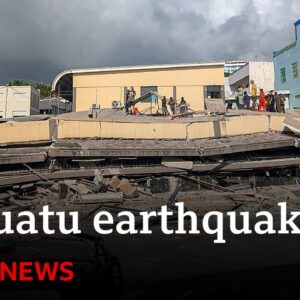 Vanuatu hit by 7.3 magnitude earthquake | BBC News