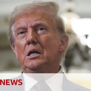 Donald Trump's bid to halt hush-money case sentencing rejected by Supreme Court | BBC News