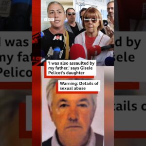 Daughter of Dominique Pelicot - the man jailed in France's biggest rape trial - speaks out. #BBCNews