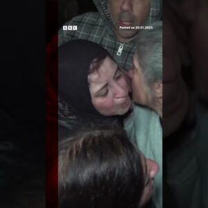 Ninety Palestinian prisoners have been freed in first phase of Gaza ceasefire. #Ceasefire #BBCNews