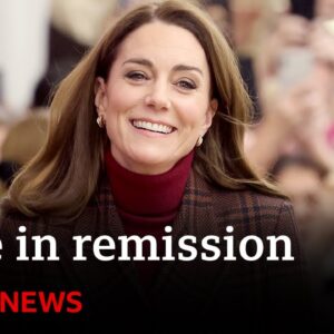 Princess of Wales tells of 'tough' cancer treatment as she meets patients | BBC News