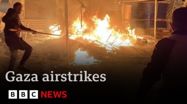 Israel kills dozens in Gaza airstrikes despite ceasefire deal | BBC News