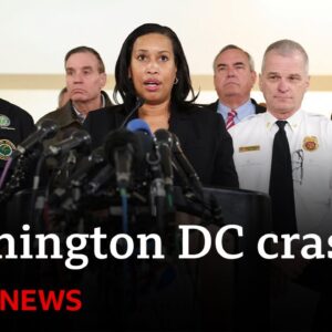 No survivors expected from Washington DC air crash | BBC News
