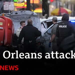 Suspect in New Orleans attack dead and FBI investigating as 'act of terrorism' | BBC News