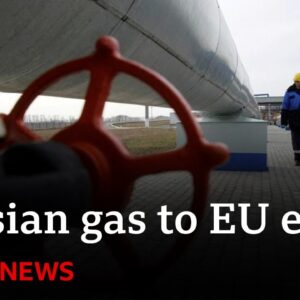 Ukraine stops transit of Russian gas to EU | BBC News