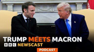 What did we learn from President Trump and President Macron's meeting? | BBC Newscast