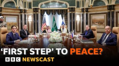 How can the US and Russia negotiate a peace deal without Ukraine? | BBC Newscast