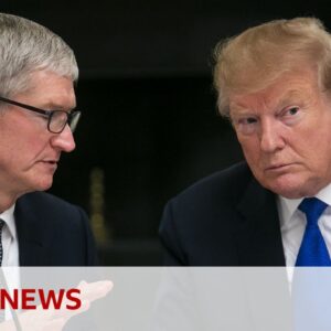 Apple commits to $500bn US investment | BBC News
