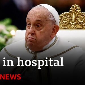 Pope Francis to stay in hospital because of ‘complex clinical situation’ | BBC News