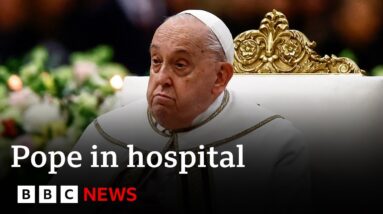 Pope Francis to stay in hospital because of ‘complex clinical situation’ | BBC News