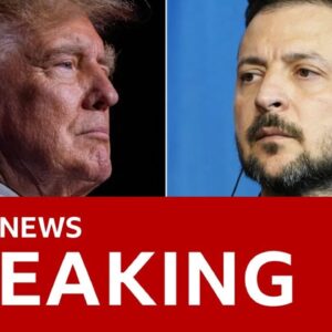 Trump and Zelensky to sign “what could be trillion dollar” minerals deal at White House | BBC News