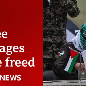 Hamas names three hostages to be freed | BBC News