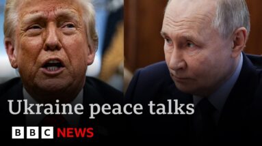 Europe’s leaders tell Trump they must help decide Ukraine’s future | BBC News