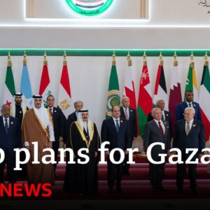 US and Israel reject Arab alternative to Donald Trump's Gaza plan | BBC News