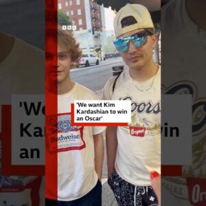 Does Hollywood really care about the Oscars? We asked those there. #Oscars2025 #LosAngeles #BBCNews