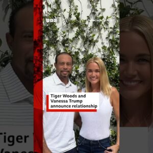 Tiger Woods dating Vanessa Trump, the former daughter-in-law of President Donald Trump. #BBCNews