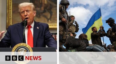 What a pause in US military aid could mean for Ukraine | BBC News