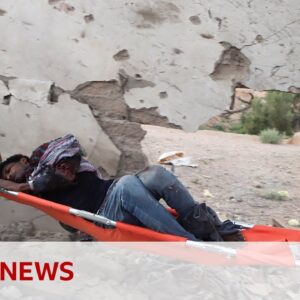 Dozens of African migrants killed in US strike on Yemen, Houthis say | BBC News