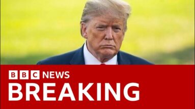 Major US retailers “warn President Trump of empty shelves” if tariff policies continue | BBC News