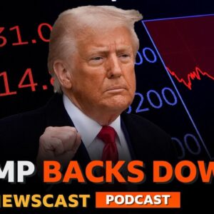 US President Trump pauses higher tariffs for 90 days - but slaps China with 125% | BBC Newscast