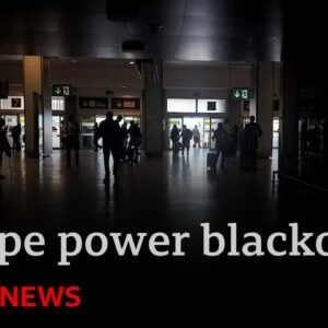 Spain declares state of emergency as power blackout chaos continues | BBC News